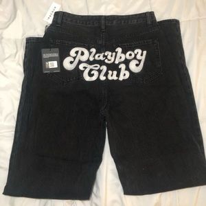 Playboy Black Boyfriend Jeans
